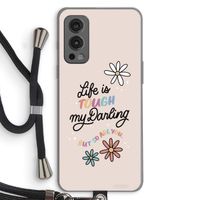 Tough Life: OnePlus Nord 2 5G Transparant Hoesje met koord