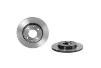 Remschijf COATED DISC LINE BREMBO, Remschijftype: Massief, u.a. für Peugeot