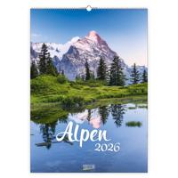 Alpen Kalender 2026 Groot