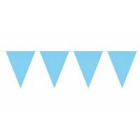 Geboorte jongen slingers baby blauw 10 meter - Vlaggenlijnen - thumbnail