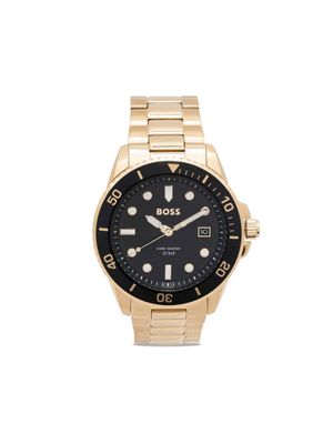 BOSS montre Ace à quartz 43 mm - Noir
