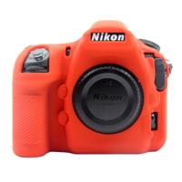 PULUZ zachte siliconen beschermhoes voor Nikon D850 (rood)