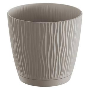 Prosperplast Plantenpot - kunststof - taupe - D17 x H16 cm