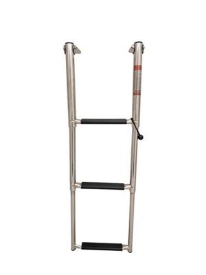 Hollex Zwemtrap/telescoopladder Rvs316 3 Treden Default