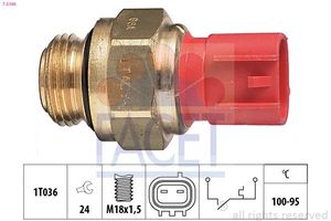 Temperatuurschakelaar, radiateurventilator 75186