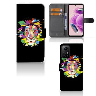 Xiaomi Redmi Note 12S Leuk Hoesje Lion Color Xiaomi Redmi Note 12S Leuk Hoesje Lion Color