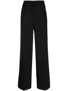 Blanca Vita pantalon palazzo à empiècement superposé - Noir