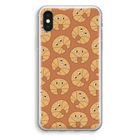 Croissant: iPhone X Transparant Hoesje