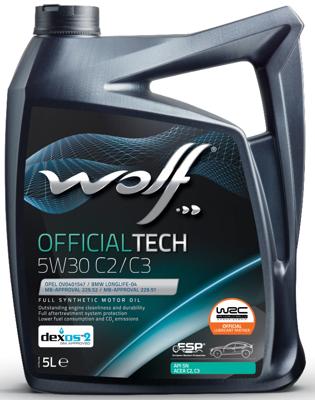Wolf motorolie "officialtech c2 / c3".