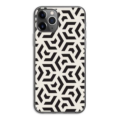 Crazy pattern: iPhone 11 Pro Transparant Hoesje
