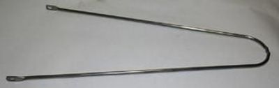 Gazelle Spatbordstang 28 rvs b50g achter 363mm