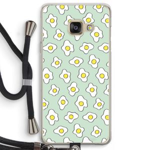 Spiegeleitjes: Samsung Galaxy A3 (2016) Transparant Hoesje met koord