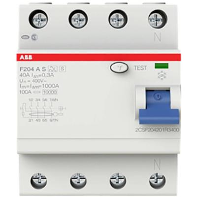 ABB 2CSF204201R3400 F204 A S-40/0,3 Aardlekschakelaar A 4-polig 40 A 0.3 A 400 V