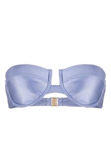 ZIMMERMANN haut de bikini à design bandeau - Bleu