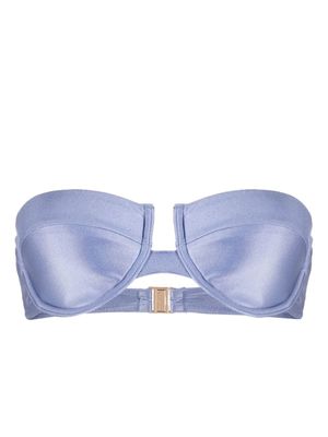 ZIMMERMANN haut de bikini à design bandeau - Bleu