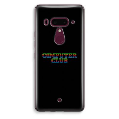 Retro: HTC U12+ Transparant Hoesje