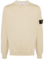 Stone Island sweat en coton à patch Compass - Tons neutres