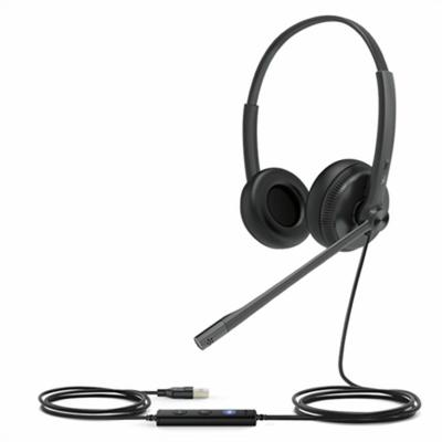 Hoofdtelefoon met microfoon Yealink UH34 LITE DUAL TEAMS Zwart