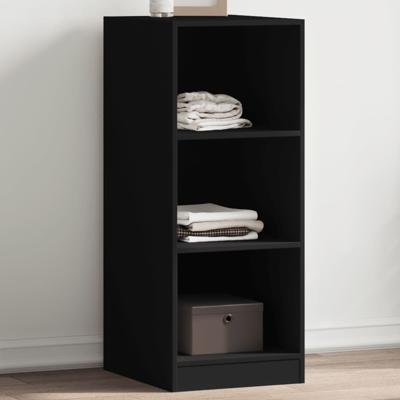 VidaXL Kledingkast 48x41x102 cm bewerkt hout zwart