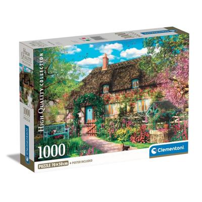 Clementoni high quality collection puzzel + poster het oude huisje 1000 stukjes