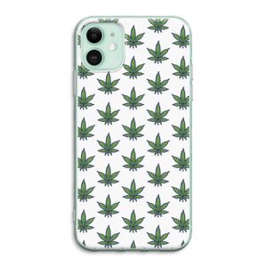 Weed: iPhone 11 Transparant Hoesje