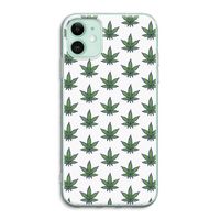 Weed: iPhone 11 Transparant Hoesje