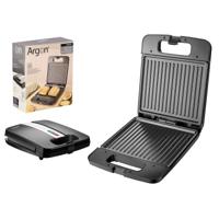 Tosti ijzer Grill Argon K-718-2 K-718-2 Zwart Staal 1400 W