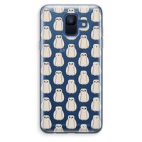 Uilen: Samsung Galaxy A6 (2018) Transparant Hoesje