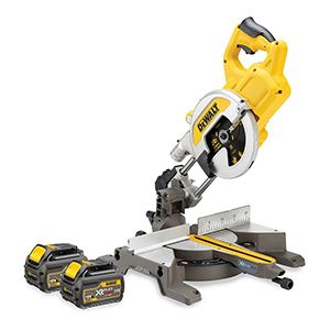 DeWalt DCS777T2 XR Flexvolt Accu Afkort- en verstekzaagmachine 216mm 54V Li-ion - DCS777T2-QW