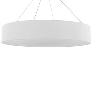 Beliani - LENYA - Hanglamp - Wit - Staal