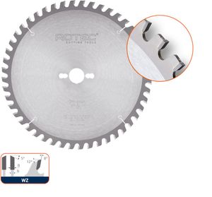 Rotec HM super-bouwzaagblad, ø260x3,0x30mm Z=42 WZ - 5531070