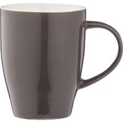 Mok groot bruin/grijs