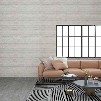 10 st Wandpanelen 3D witte baksteen EPS