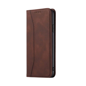 iPhone 15 Plus hoesje - Bookcase - Pasjeshouder - Portemonnee - Kunstleer - Donkerbruin