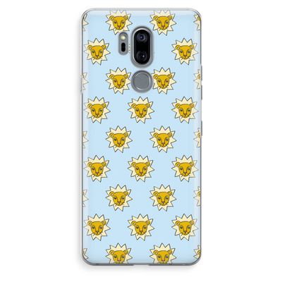 Leeuwenkoppen: LG G7 Thinq Transparant Hoesje