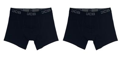 JCB Core Boxershorts | Basic | Maat XL | Zwart | 2 stuks - JCBU-08