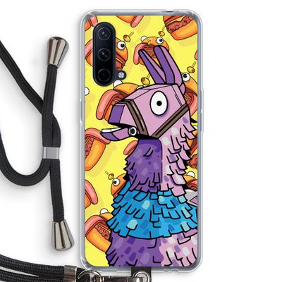 Loot Burger: OnePlus Nord CE 5G Transparant Hoesje met koord