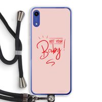 Not Your Baby: Honor Play 8A Transparant Hoesje met koord