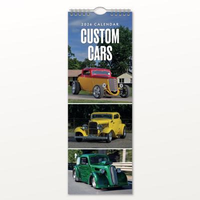 Custom Cars Slimline Kalender 2026