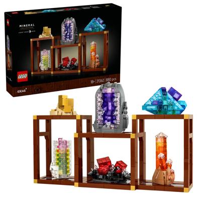 LEGO Ideas mineralenverzameling 21362