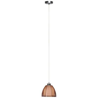 Brilliant Design hanglampRelax Ø 19,5cm brons met chroom - 61170/53
