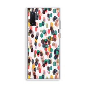 Tropical Dots: Samsung Galaxy Note 10 Plus Transparant Hoesje