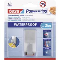 tesa POWERSTRIPS® Waterproof haak Metaal Inhoud: 1 stuk(s) - thumbnail