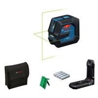 Lijnlaser - BOSCH PROFESSIONAL - GLL 20-22 G - Groene laser - Dubbele voeding - Nauwkeurigheid ± 0,3 mm/m