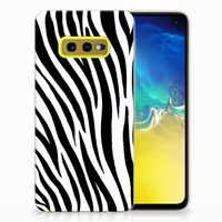 Samsung Galaxy S10e TPU Hoesje Zebra