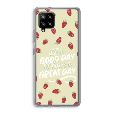 Don't forget to have a great day: Samsung Galaxy A42 5G Transparant Hoesje