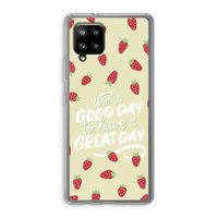 Don't forget to have a great day: Samsung Galaxy A42 5G Transparant Hoesje