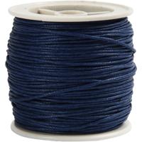 Creativ Company Katoenkoord, dikte 1 mm, blauw, 40 m/ 1 rol