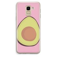 Avocado: Samsung Galaxy J6 (2018) Transparant Hoesje Avocado: Samsung Galaxy J6 (2018) Transparant Hoesje