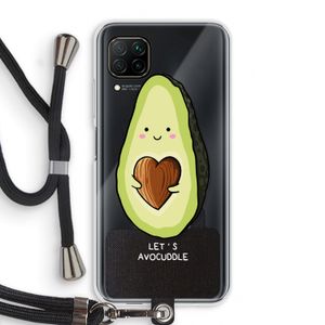Avocuddle: Huawei P40 Lite Transparant Hoesje met koord
